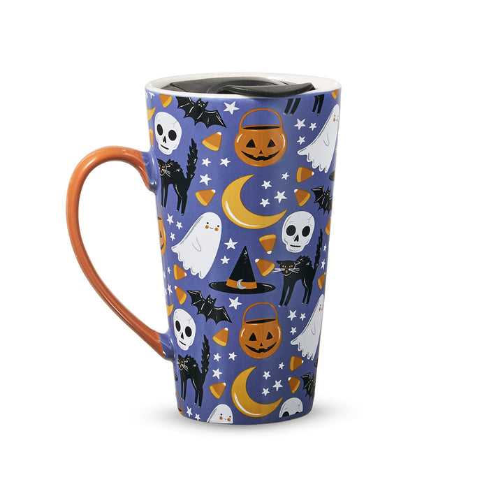 Godinger Ghost Stories Porcelain Travel Mug