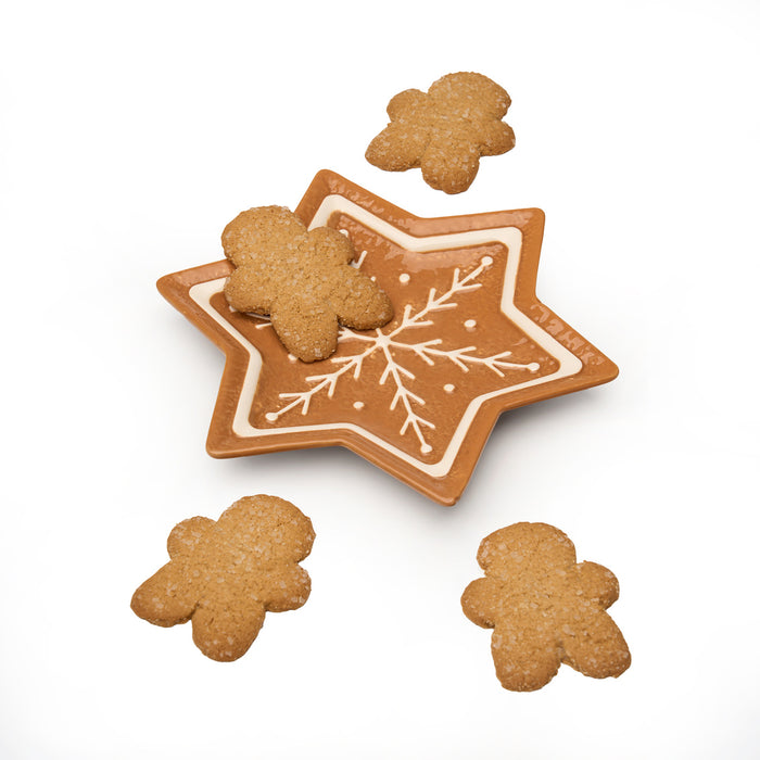 Godinger Gingerbread Star Appetizer Plate