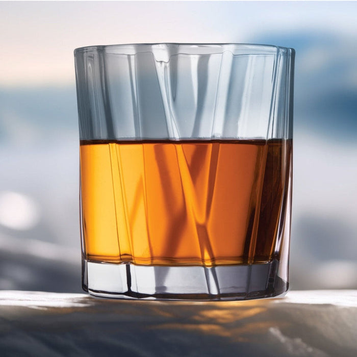 Godinger Glacier Double Old Fashion Glass Set Of 4