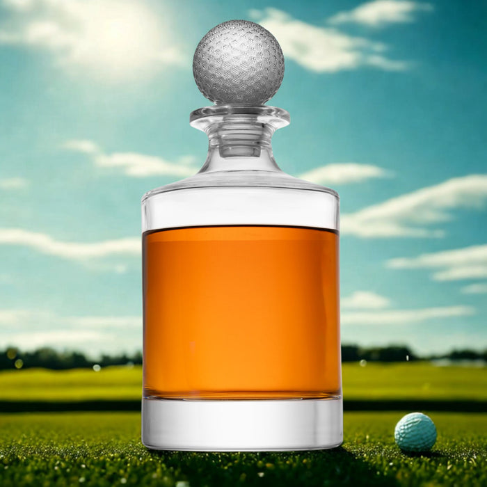 Godinger Golf Whiskey Decanter