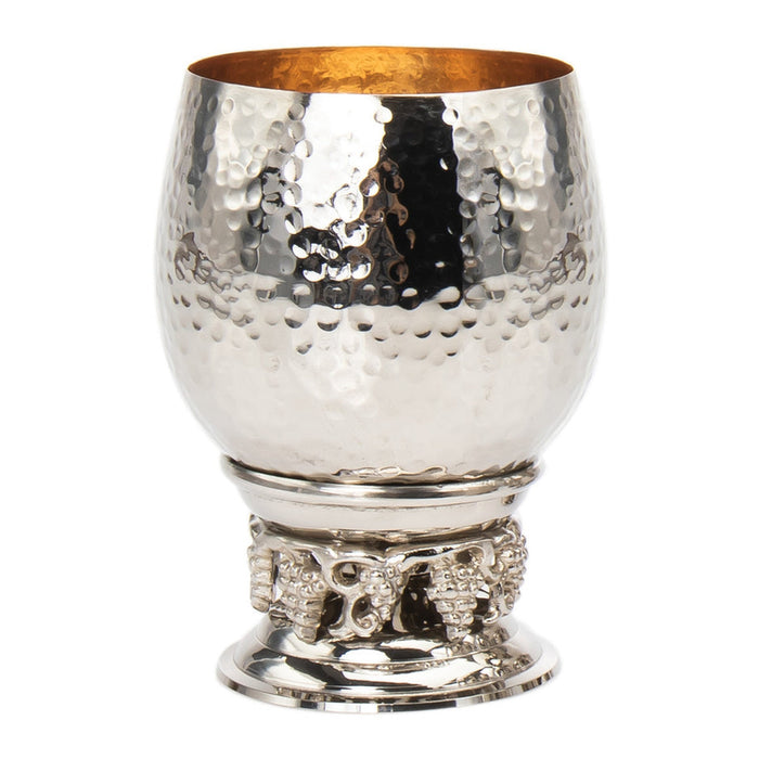 godinger Grape Hammered Kiddush Cup