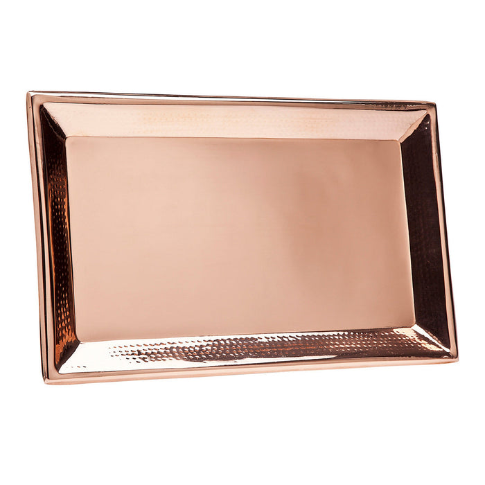 godinger Hammered Copper Serving Tray