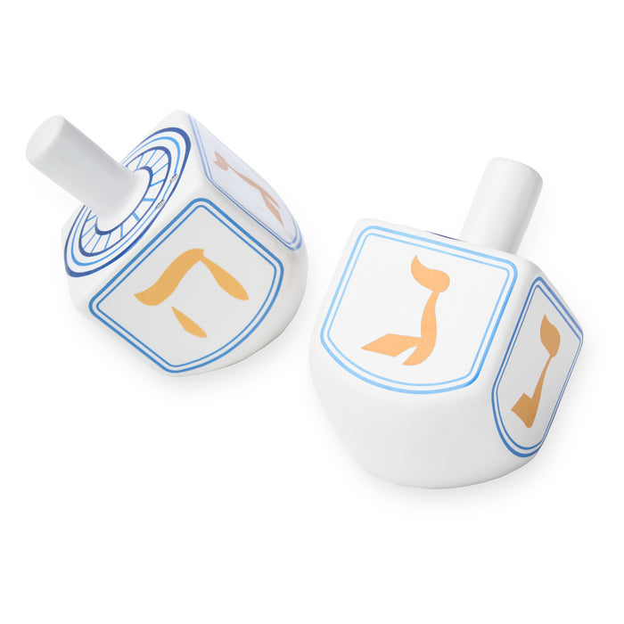 godinger Hanukkah Dreidel Salt & Pepper Set