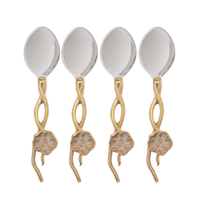 Godinger Hellebore Dessert Spoon Set