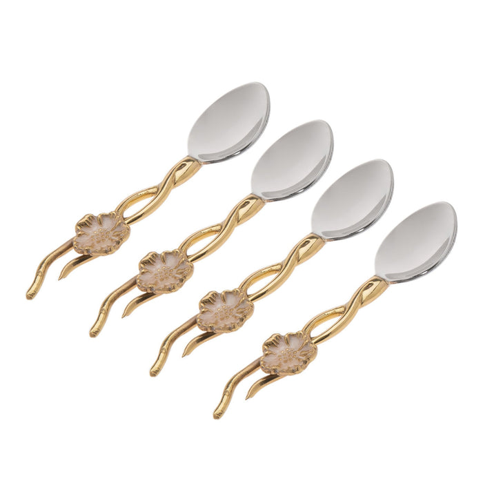 godinger Hellebore Dessert Spoon Set