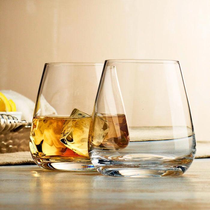 Godinger Horizon Double Old Fashion Glass Set Of 4