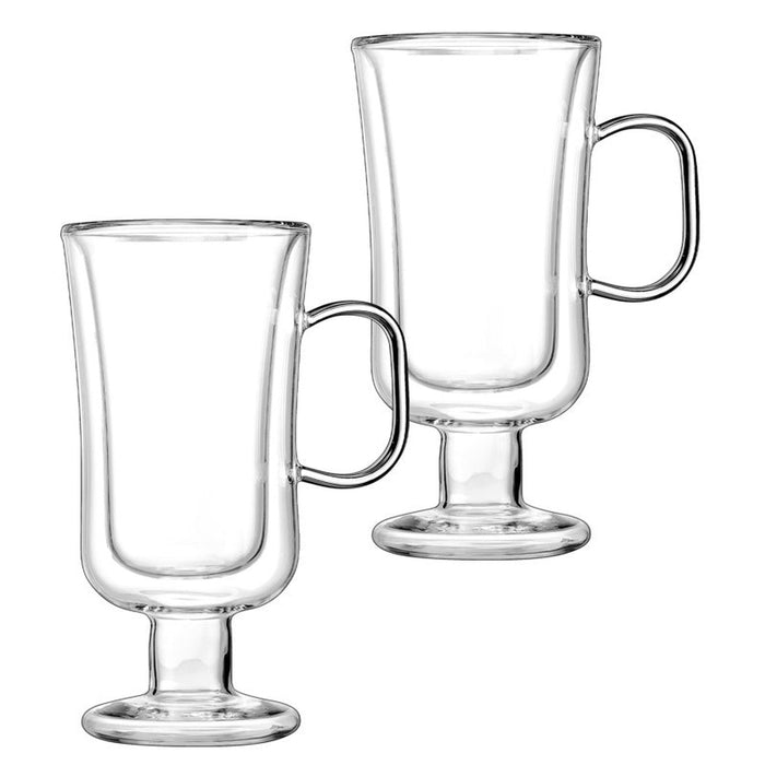 Godinger Irish Coffee Double Wall Mug Set Of 2