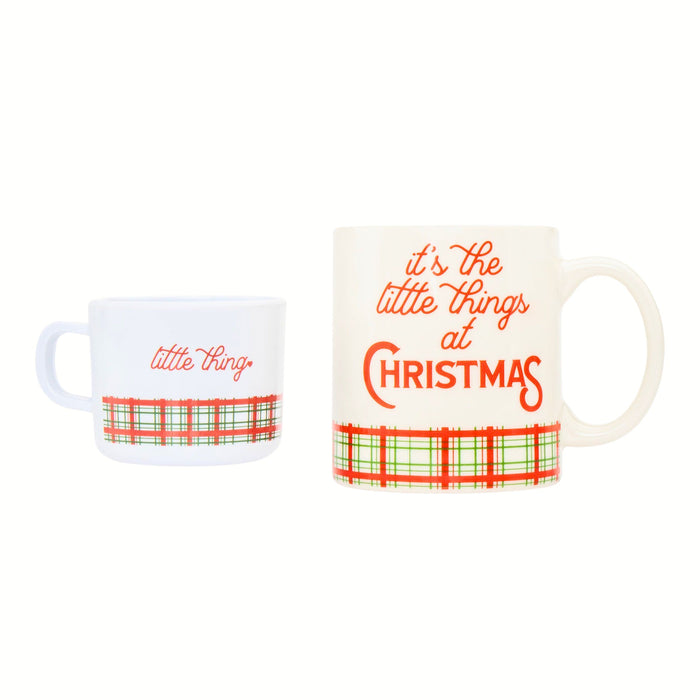 godinger It's The Little Things Mug Set of 2