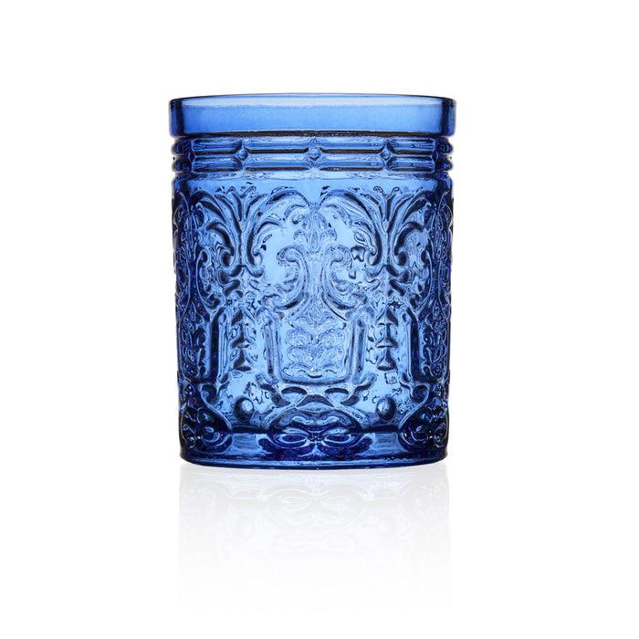 Godinger Jax Blue Double Old Fashion Set Of 4