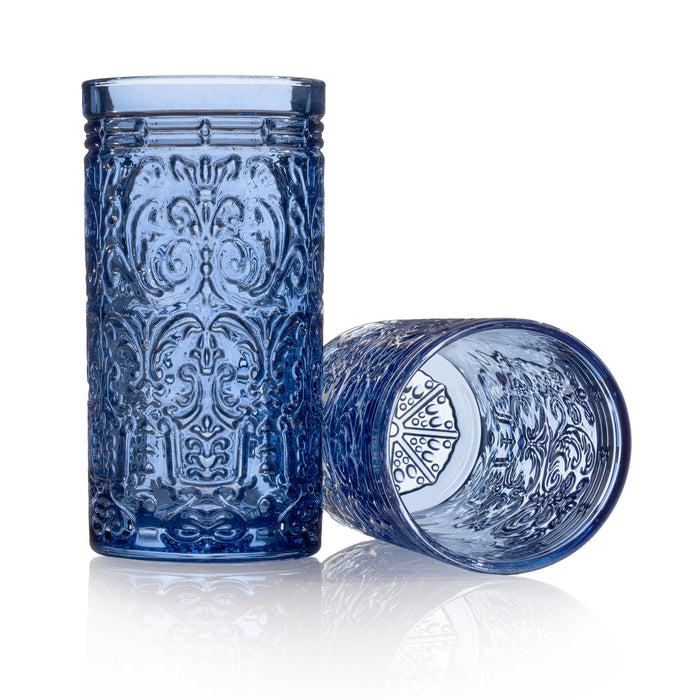 Godinger Jax Blue Highball Set Of 4