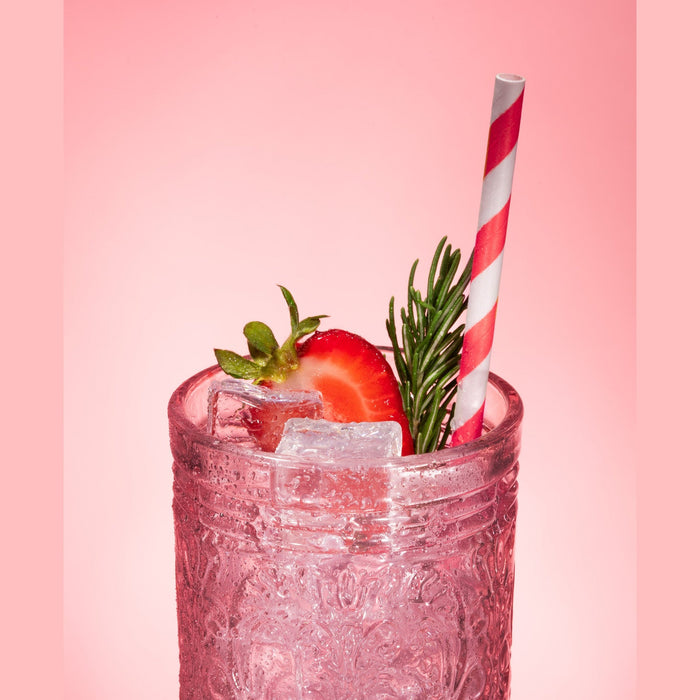 Godinger Jax Pink Highball Set Of 4