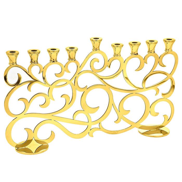 godinger Judaica Reserve Gold Menorah