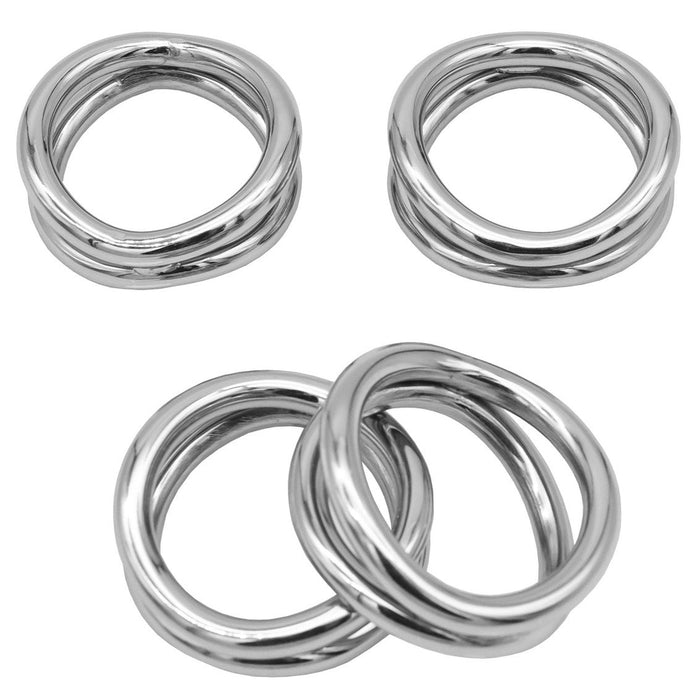 Godinger Loop Napkin Ring Set