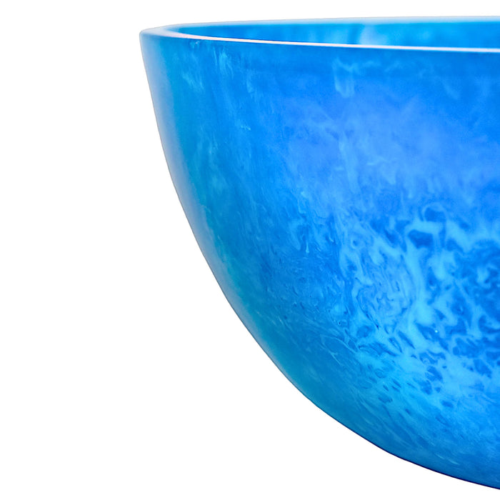 Godinger Lucente Blue Resin Salad Bowl