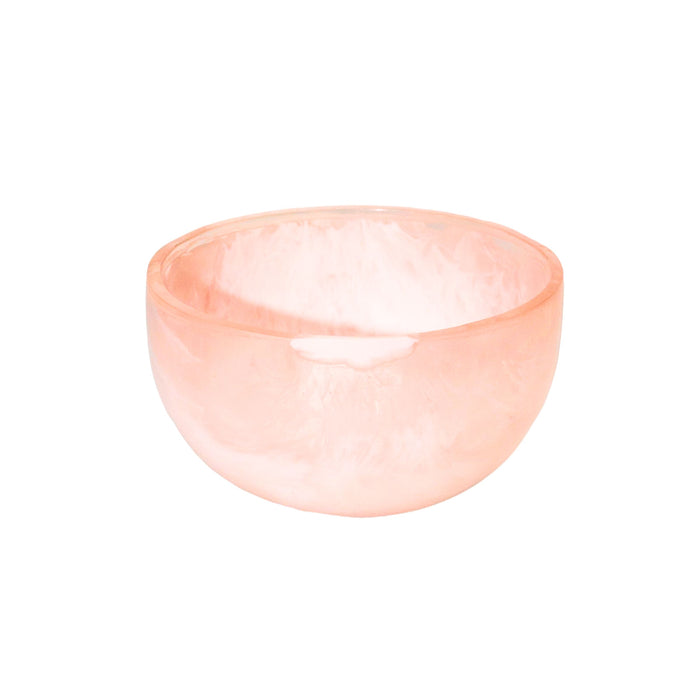 godinger Lucente Pink Resin Snack Bowl