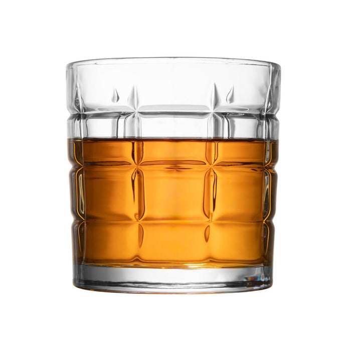 Godinger Maeve Double Old Fashion Glass Set Of 4