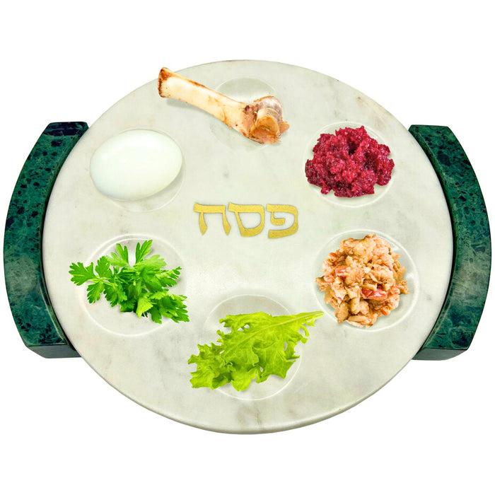Godinger Marble Reversible Seder Plate
