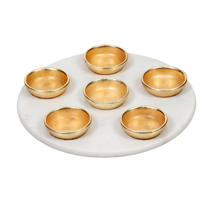 godinger Marble Seder Plate