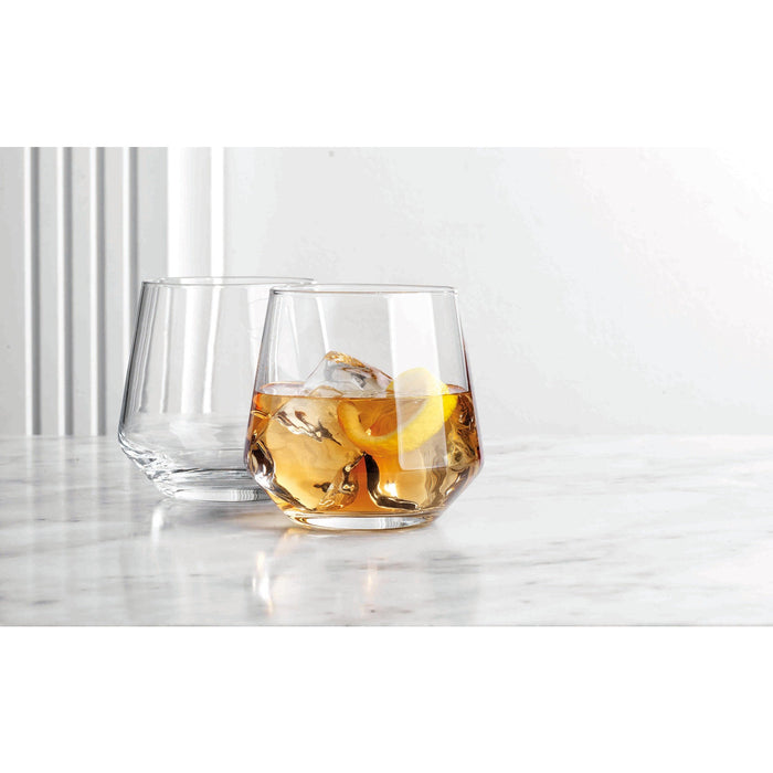 Godinger Marmont Double Old Fashion Glass Set Of 4