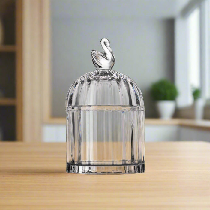 Godinger Mini Swan Covered Box