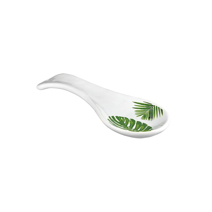 Godinger Monstera & Palm Leaf Spoon Rest