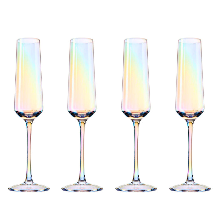 godinger Monterey Champagne Flute Set of 4