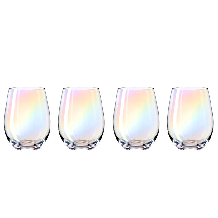 godinger Monterey Stemless Wine Set of 4