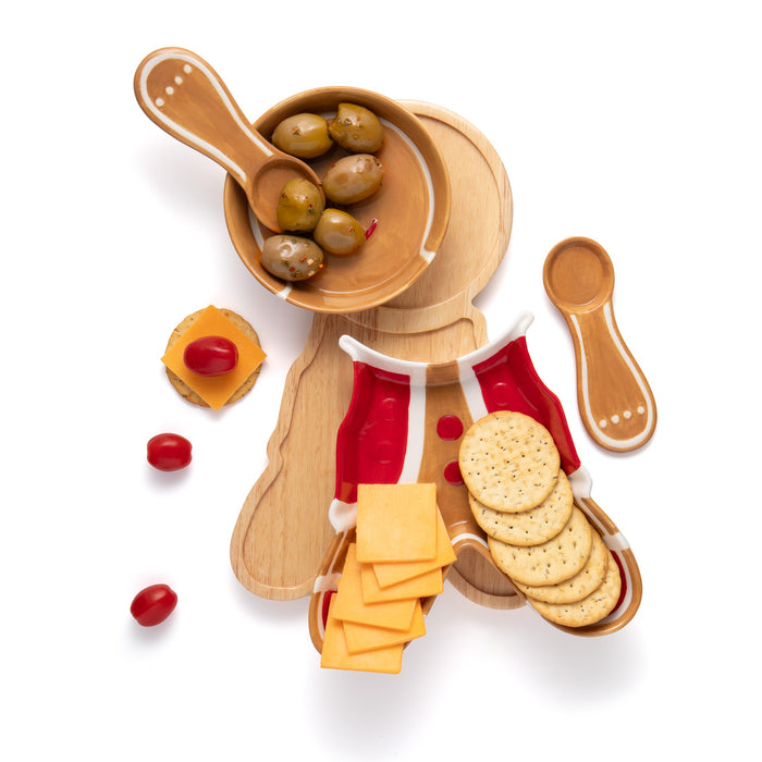 Godinger Mr. Gingerbread Appetizer Server