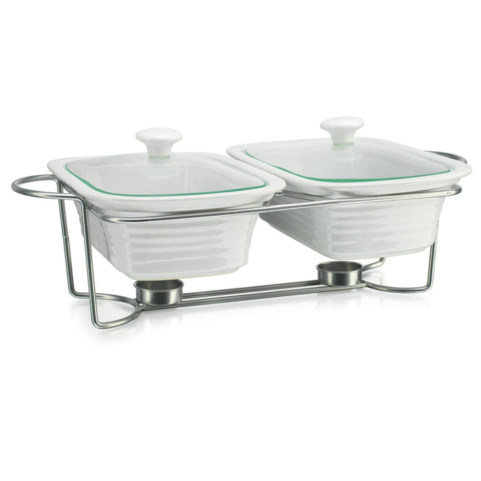 Godinger Natura Double Baker With Stand