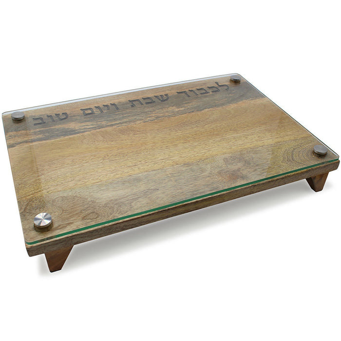 godinger Natural Raised Challah Board