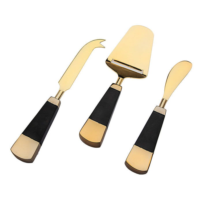 godinger Nero D'oro Cheese Tool Set