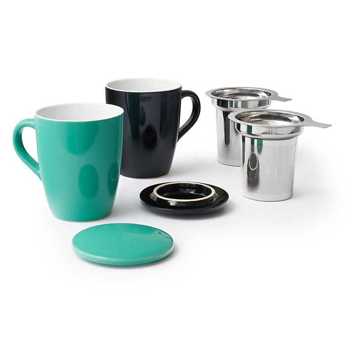 Godinger Norton Infuser Mug Set