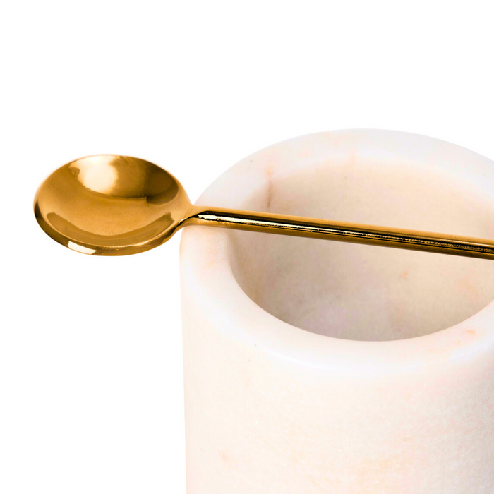 Godinger Pacha Marble Salt & Pepper Cellar Set