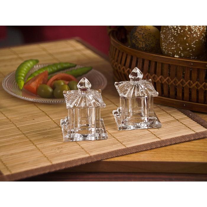 Godinger Pagoda Salt & Pepper Shaker Set