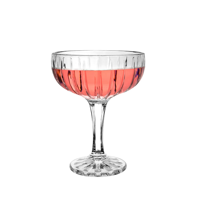 Godinger Parallels Coupe Set Of 4