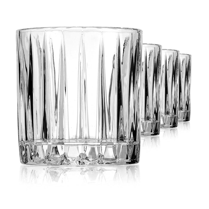 godinger Parallels Double Old Fashion Set of 6