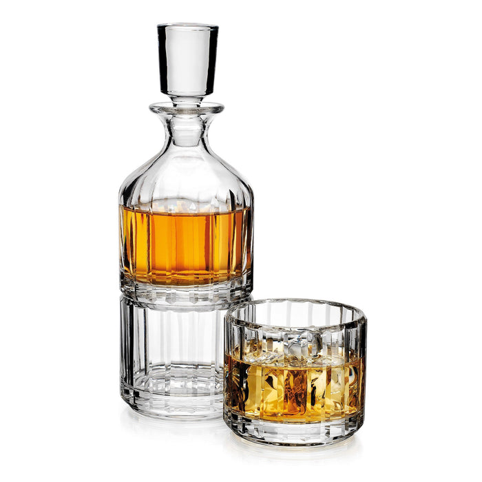 Godinger Parallels Stacking Decanter