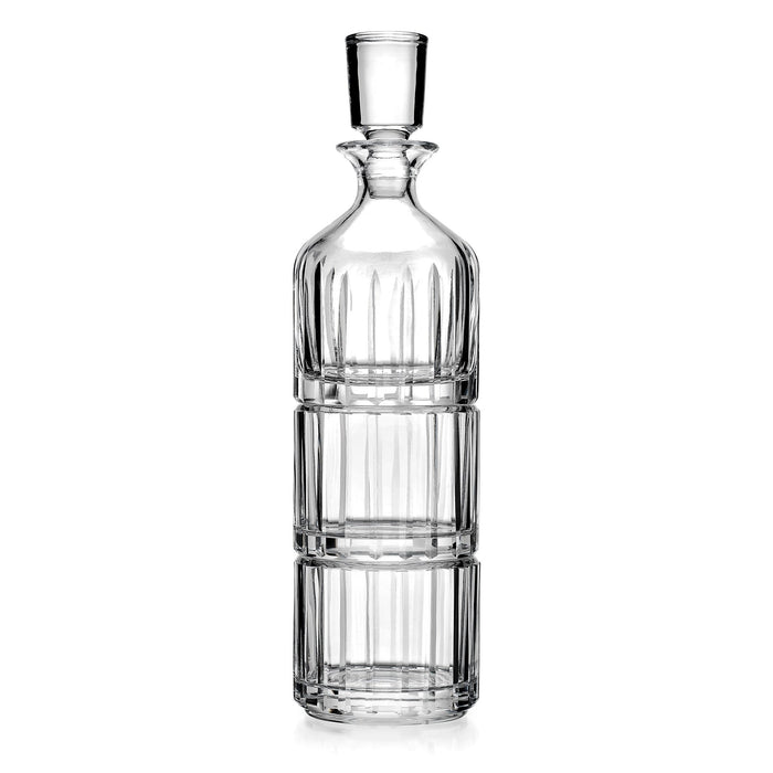 godinger Parallels Stacking Decanter