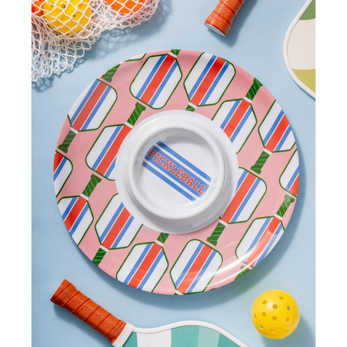 Godinger Pickle Ball Melamine Chip-n-Dip