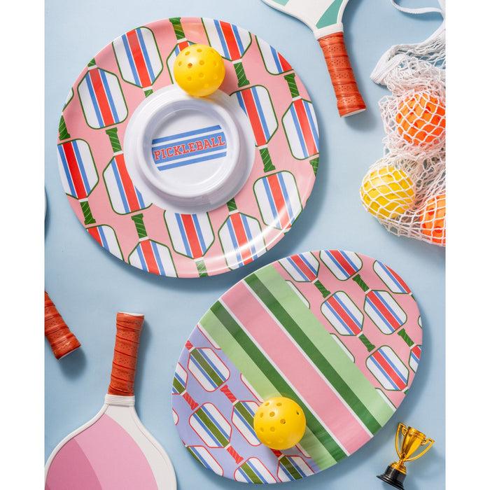 Godinger Pickle Ball Melamine Chip-n-Dip