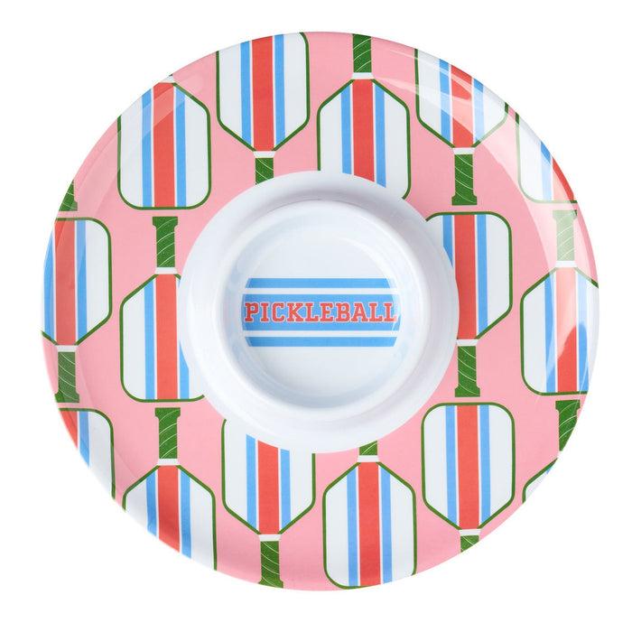 godinger Pickle Ball Melamine Chip-n-Dip