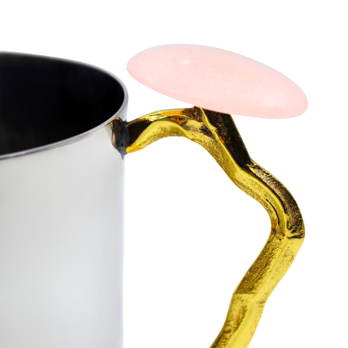 Godinger Pink Resin Wash Cup