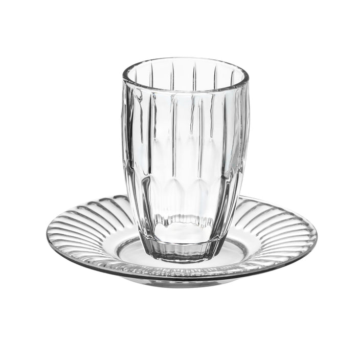 godinger Pleat Crystal Kiddush Set