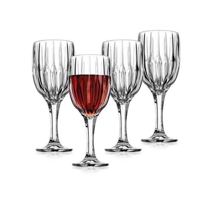 godinger Pleat Goblet Set of 4