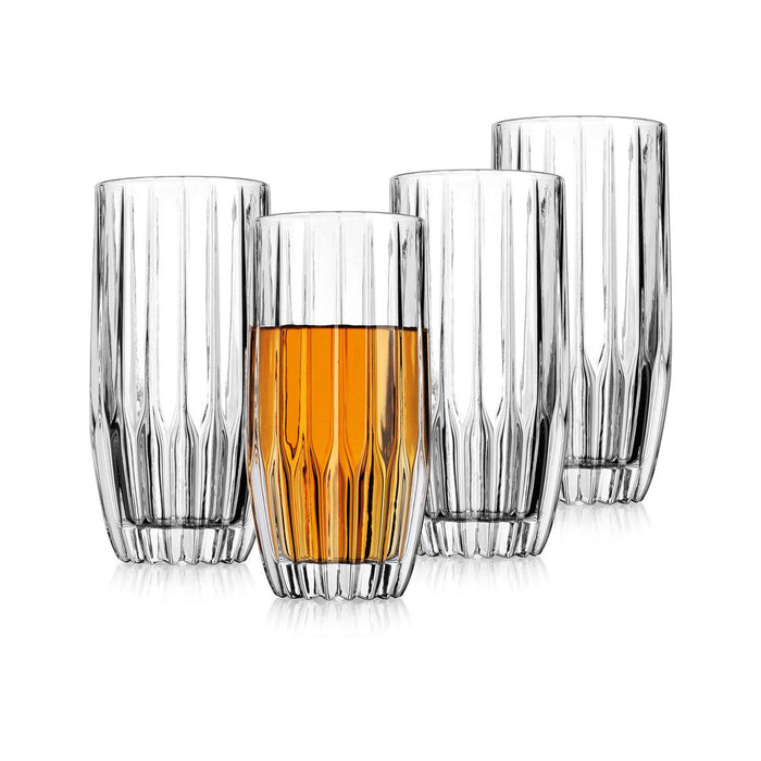 godinger Pleat Highball Set of 4