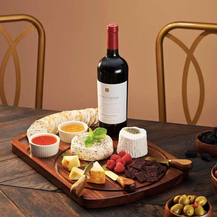 Godinger Prairie Farms 7 Piece Cheese Board Set