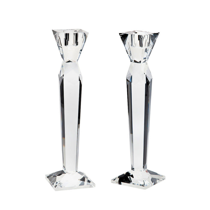 godinger Prism Tapered Candlestick Set