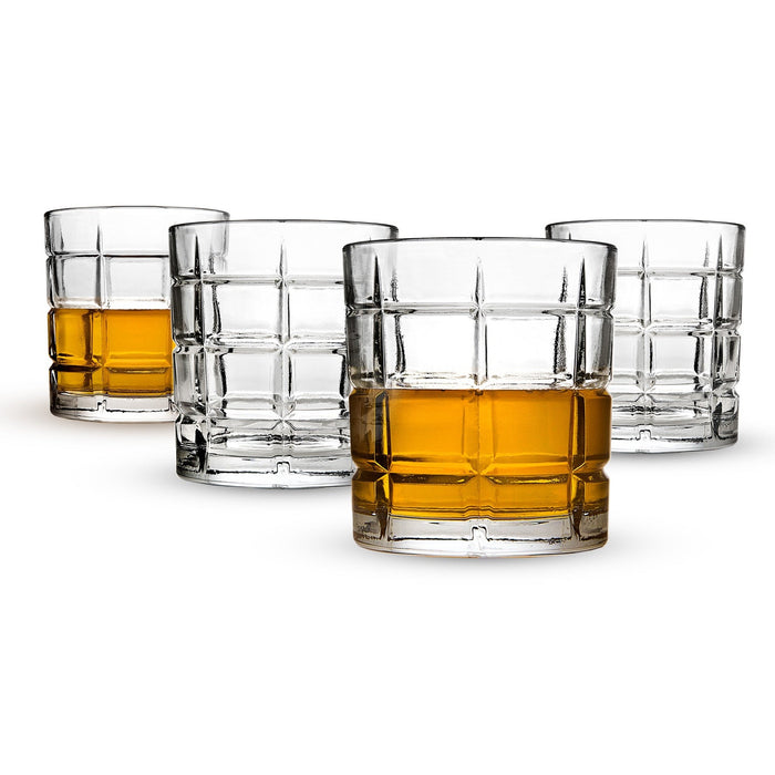 godinger Radius Double Old Fashion Set of 4