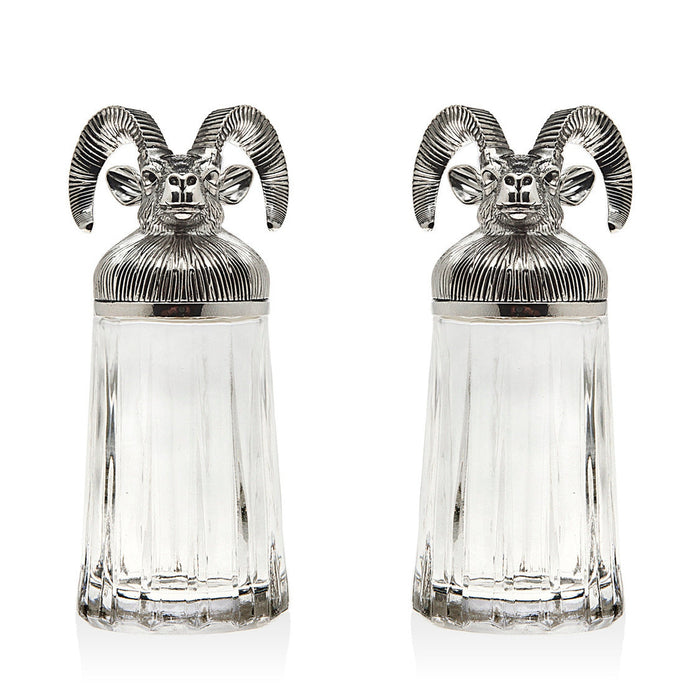 godinger Ram Salt & Pepper Shaker Set