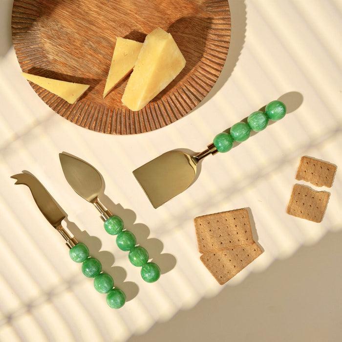 Godinger Rathlin Green 3 Piece Cheese Tool Set